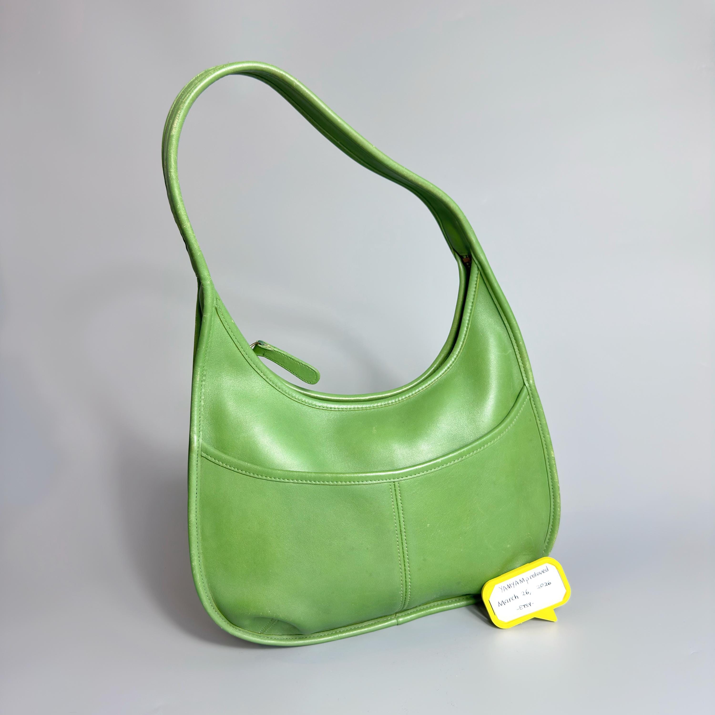 9033 Vintage Coach Pocket Zip Ergo (leaf) Made in the US - Etsy