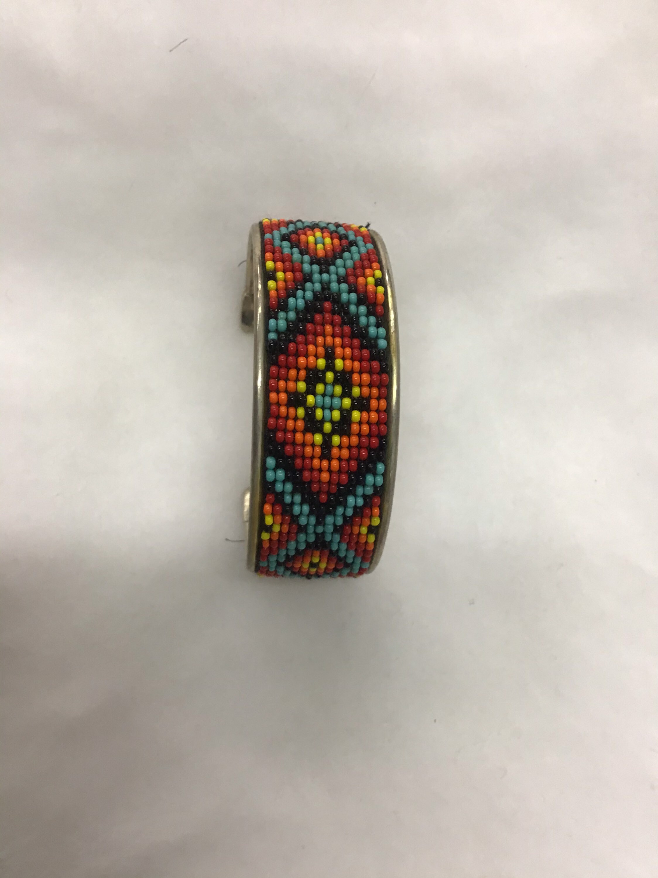 Beautiful beaded cuff bracelet Etsy