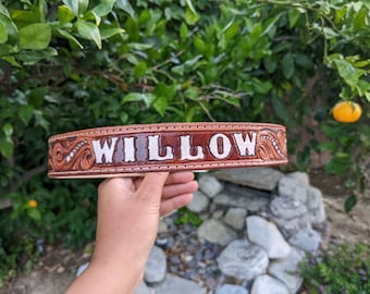 CUSTOM Handmade Dog Collar
