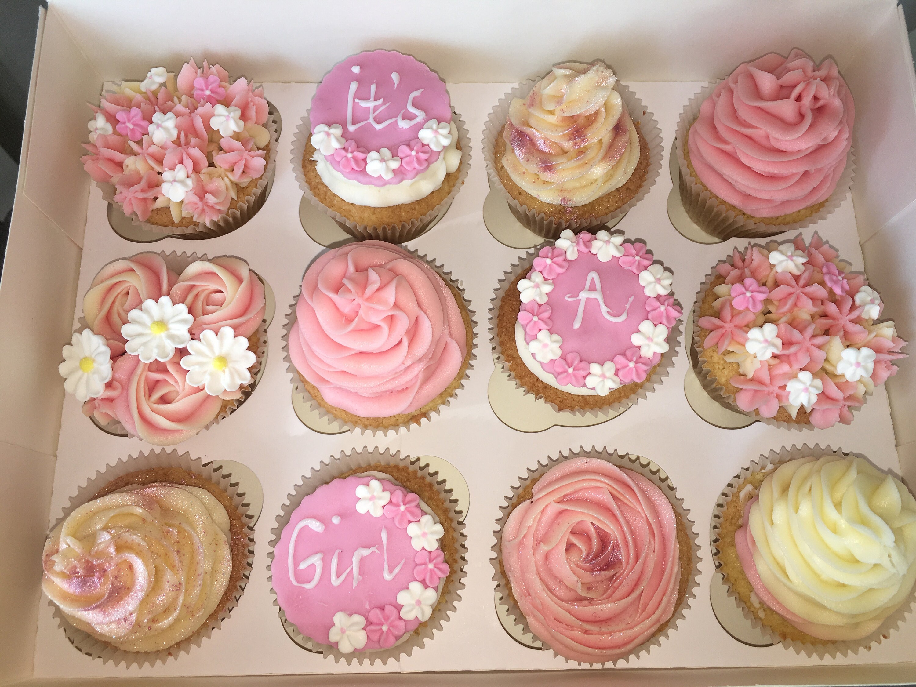 Baby Reveal Cupcakes Etsy