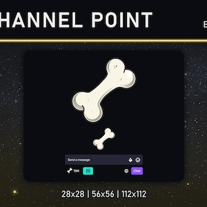 TWITCH Channel point/Emote (Bone)
