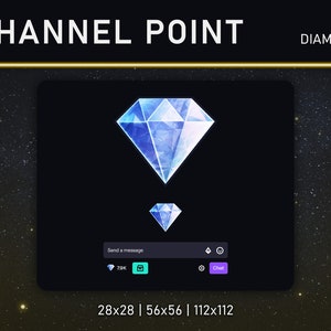 TWITCH Channel point/Emote (Diamond)