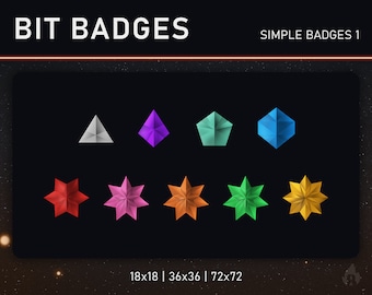 TWITCH Gebissabzeichen / Jubelabzeichen (Einfaches Abzeichen Teil1)