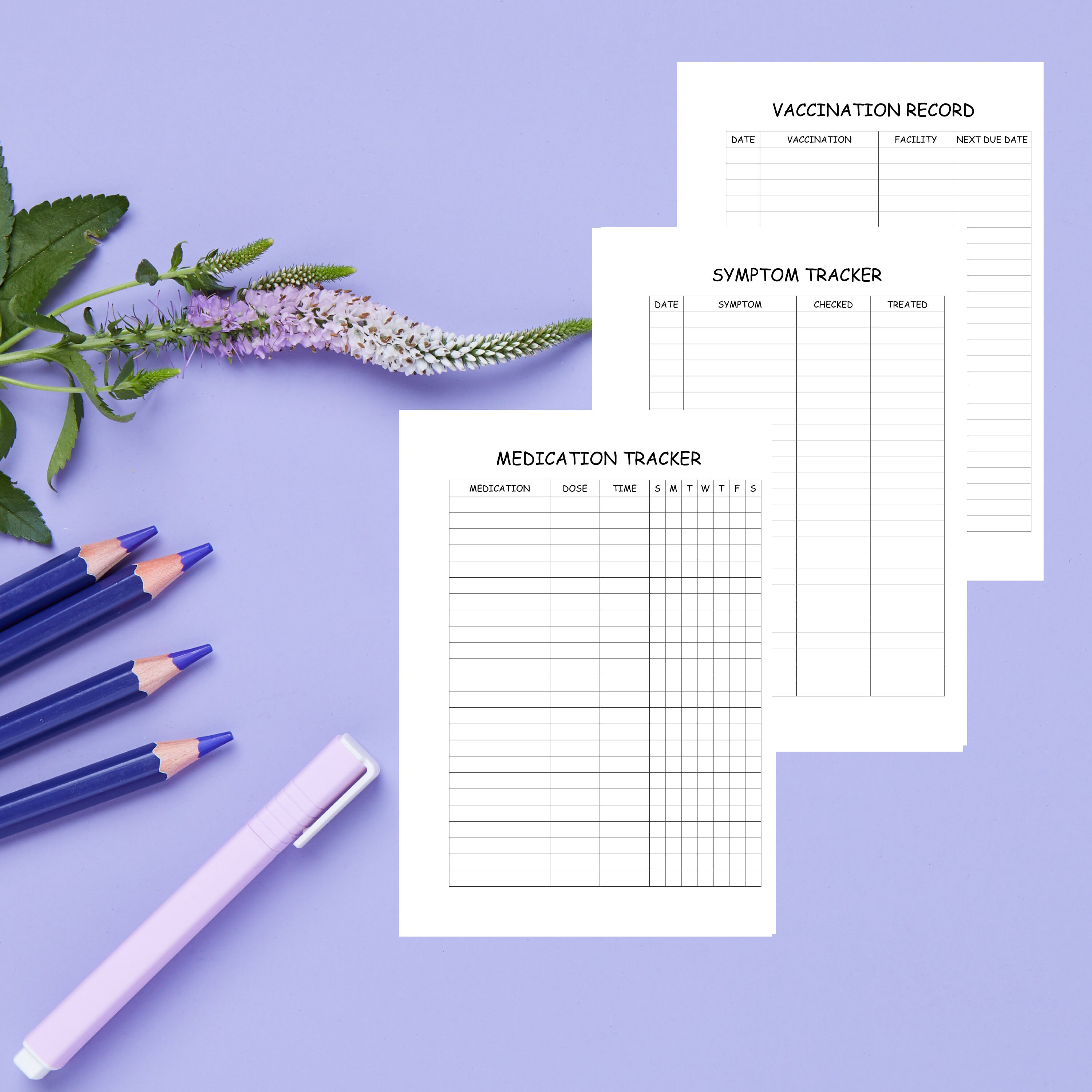 medical-planner-printable-medical-history-health-care-etsy