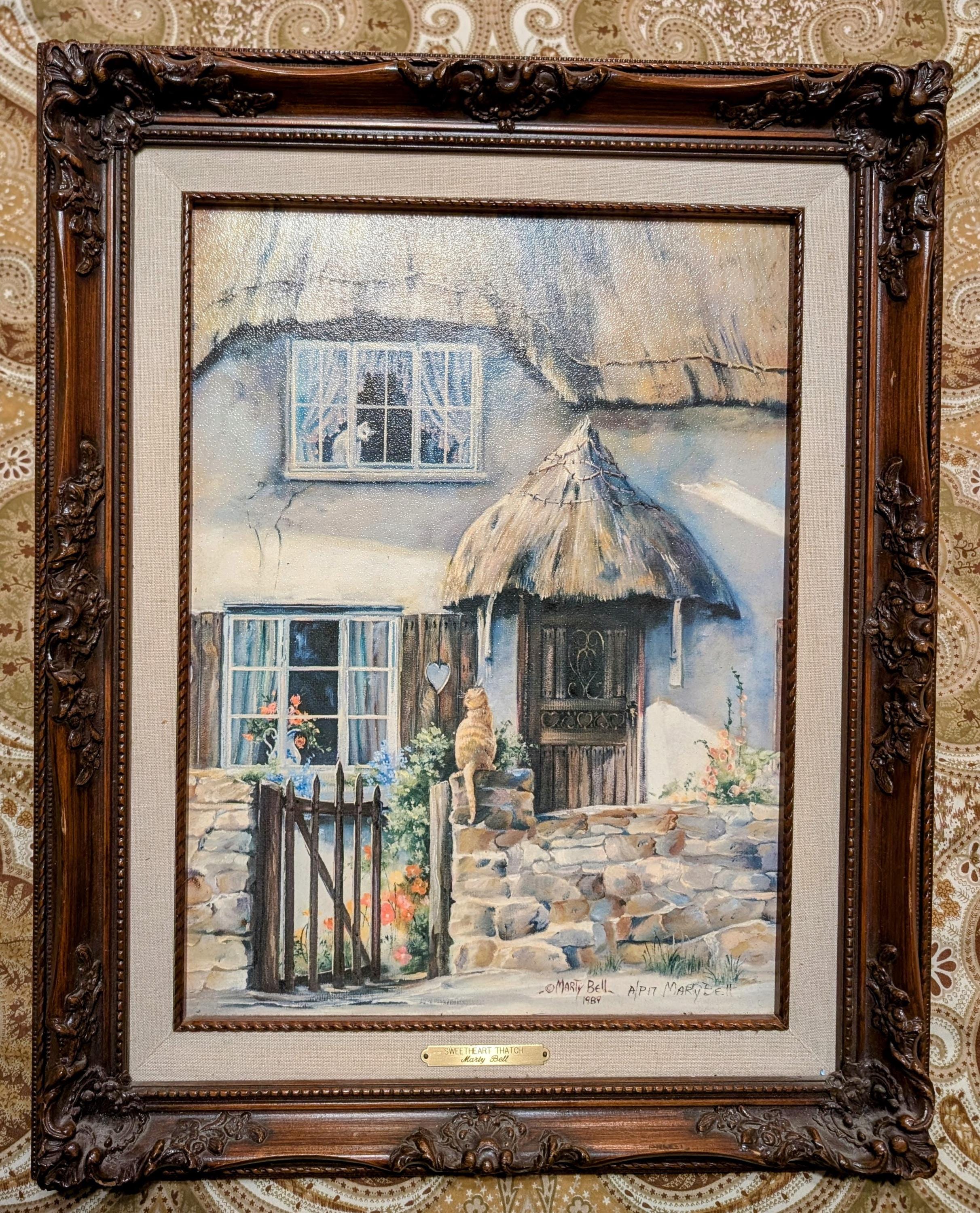 Marty Bell Painting Cottage - Etsy