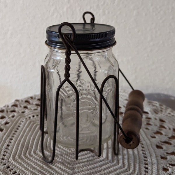 Mason Jar Rack Etsy