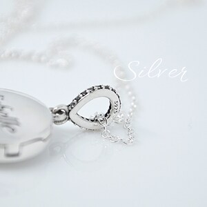 Custom Machine Engraved Meg Locket Pendant