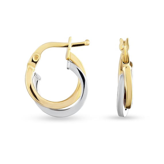 イヤリング: 14?Kローズゴールドツイストフープイヤリング Beautiful 14k Rose Gold Twisted Ho 並行輸入品 ハギー フープ イヤリング。ミニマリスト ロープ ツイスト フープ