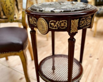 Table d'appoint en marbre de style baroque baroque/royal baroque