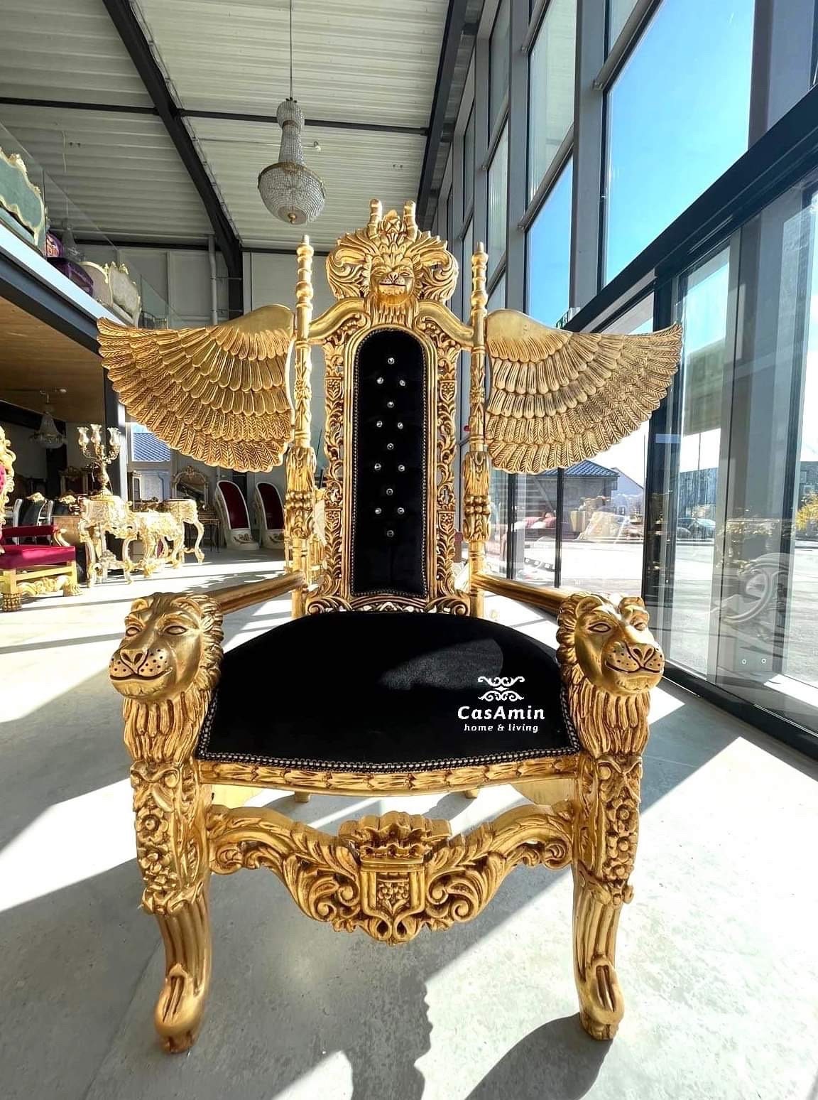 Throne Chair for Sale Etsy UK