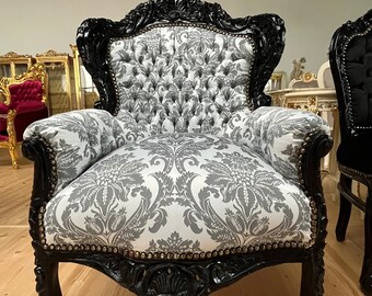 Italian Baroque Style Armchair