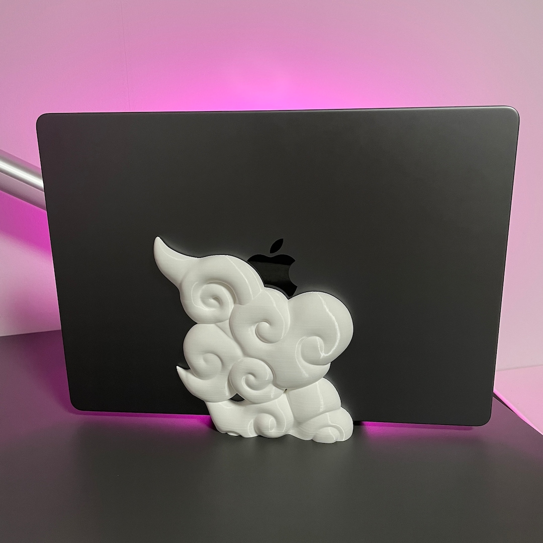 MacBook Pro Vertical Stand | Laptop Dock Stand | Cloud - Etsy