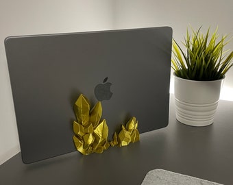 MacBook Pro vertical stand | Laptop Dock Stand | Crystals