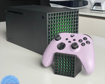 Xbox Series X pero es un soporte para controlador/base para controlador