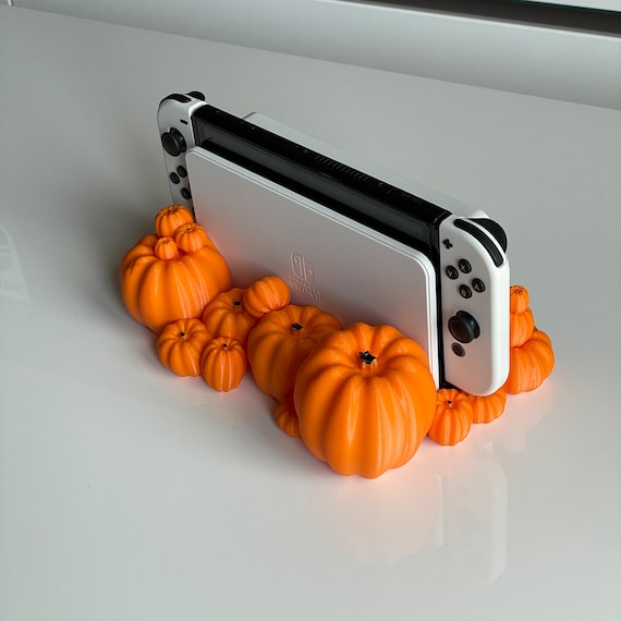 Nintendo Switch Halloween Pumpkin Dock | Stand | OLED and Classic