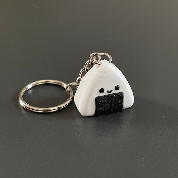 Cute Onigiri Keychain