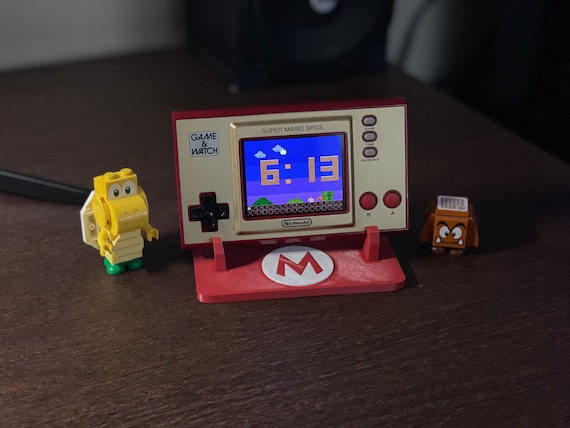 Nintendo Game Watch Super Mario Bros 35th 3D Printed Stand