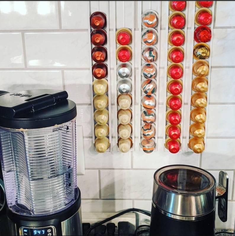 Nespresso Original Pod Holder Under or Wall Mounted Etsy