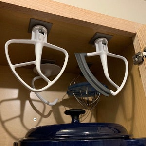 Kitchenaid Tool Holder Set of 3 / Under Cabinet / 3d Printed / Organizer /  Storage / Mount 