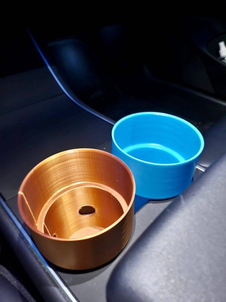 Tesla Model 3 Hydroflask Water Bottle Cup Holder Adapter Etsy