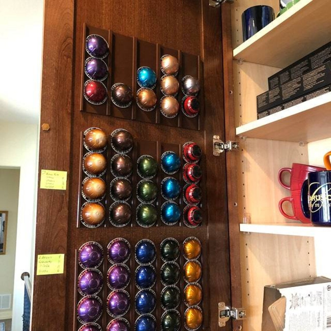 Nespresso Vertuo Pod Holder Under or Wall Mounted Etsy