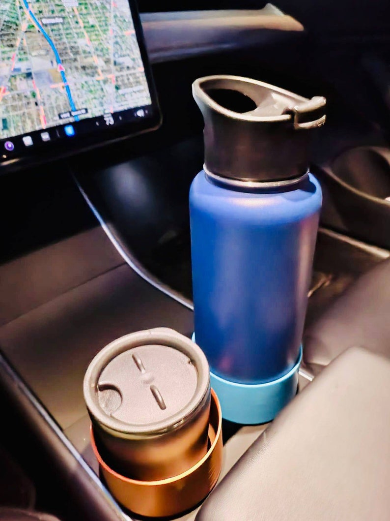 Tesla Model 3 Hydroflask Water Bottle Cup Holder Adapter Etsy
