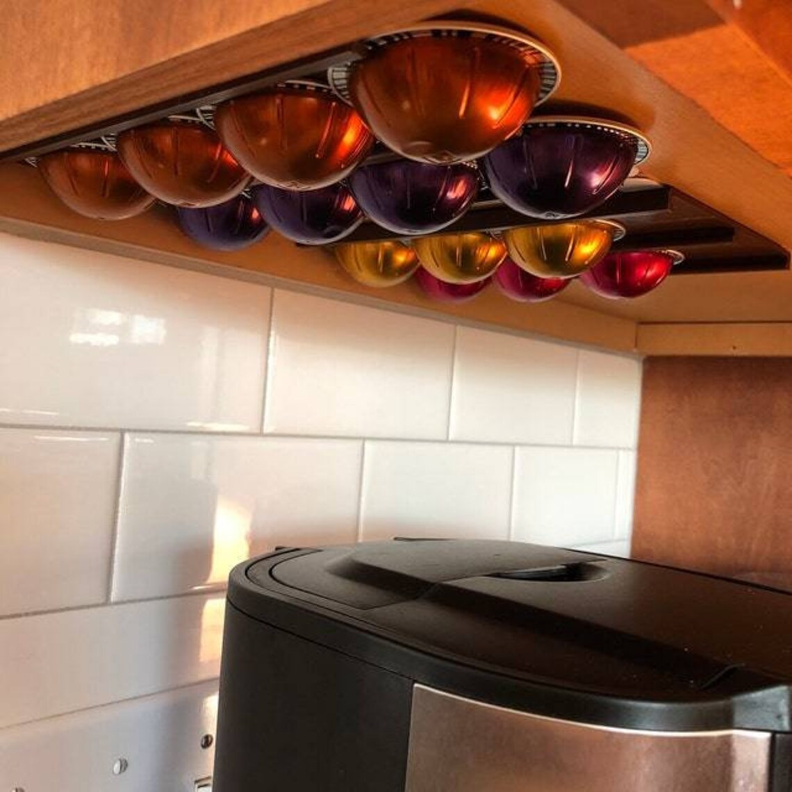 Nespresso Vertuo Pod Holder Under or Wall Mounted Etsy