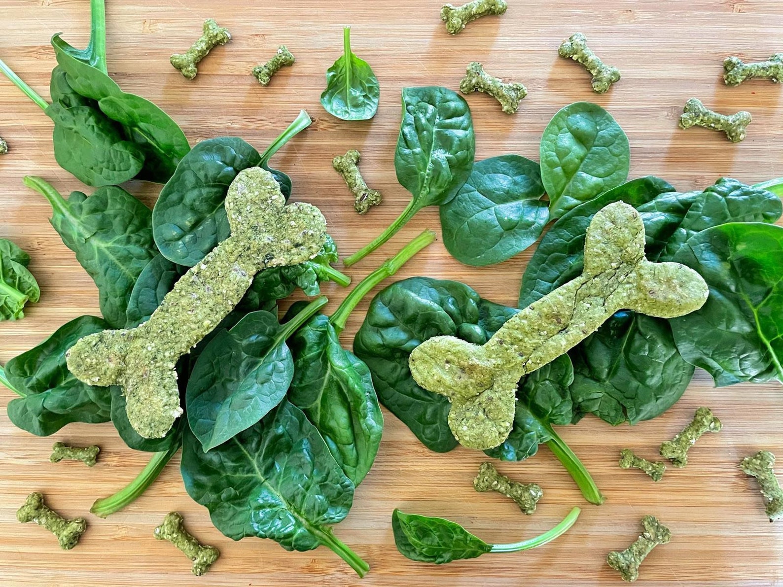 Super Strong Spinach Dog Treats Healthy Natural Delicious Etsy