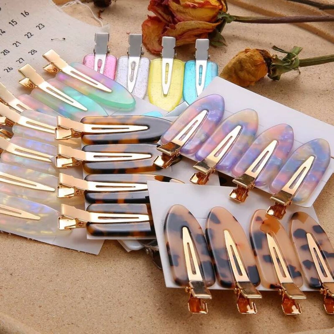 4 PCS No Bend Seamless Hair Clips Hold Side Bangs Hair Fringe Etsy
