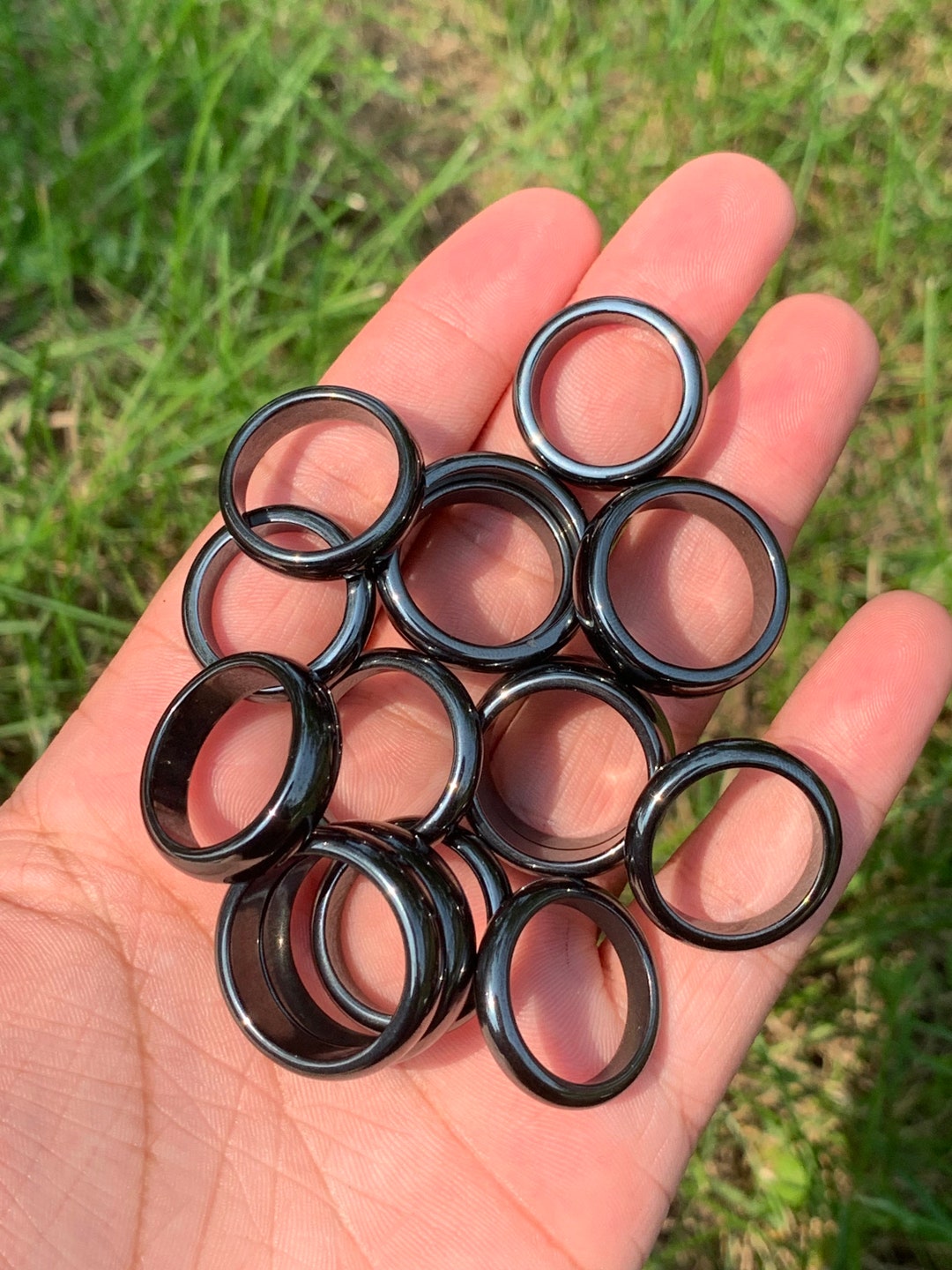 Hermite Rings Hematite Ring - Etsy