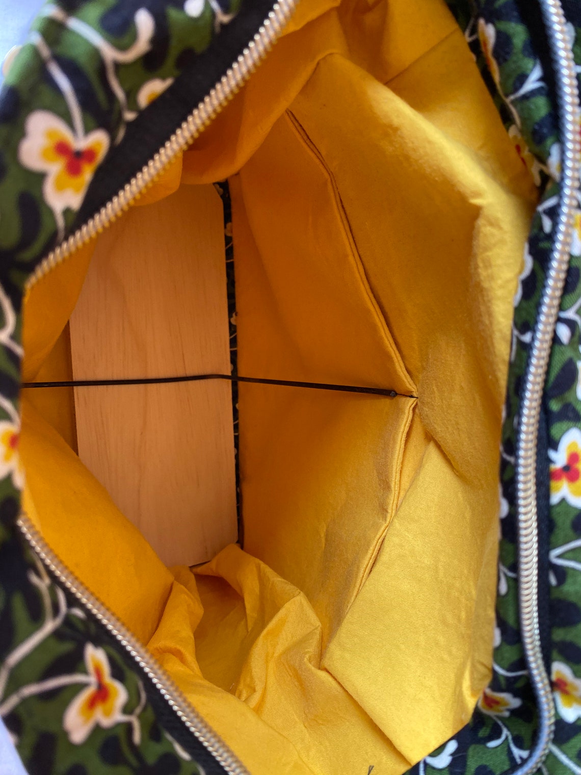 Crossbody bag with hidden pockets and zipper Hidden Pocket Etsy