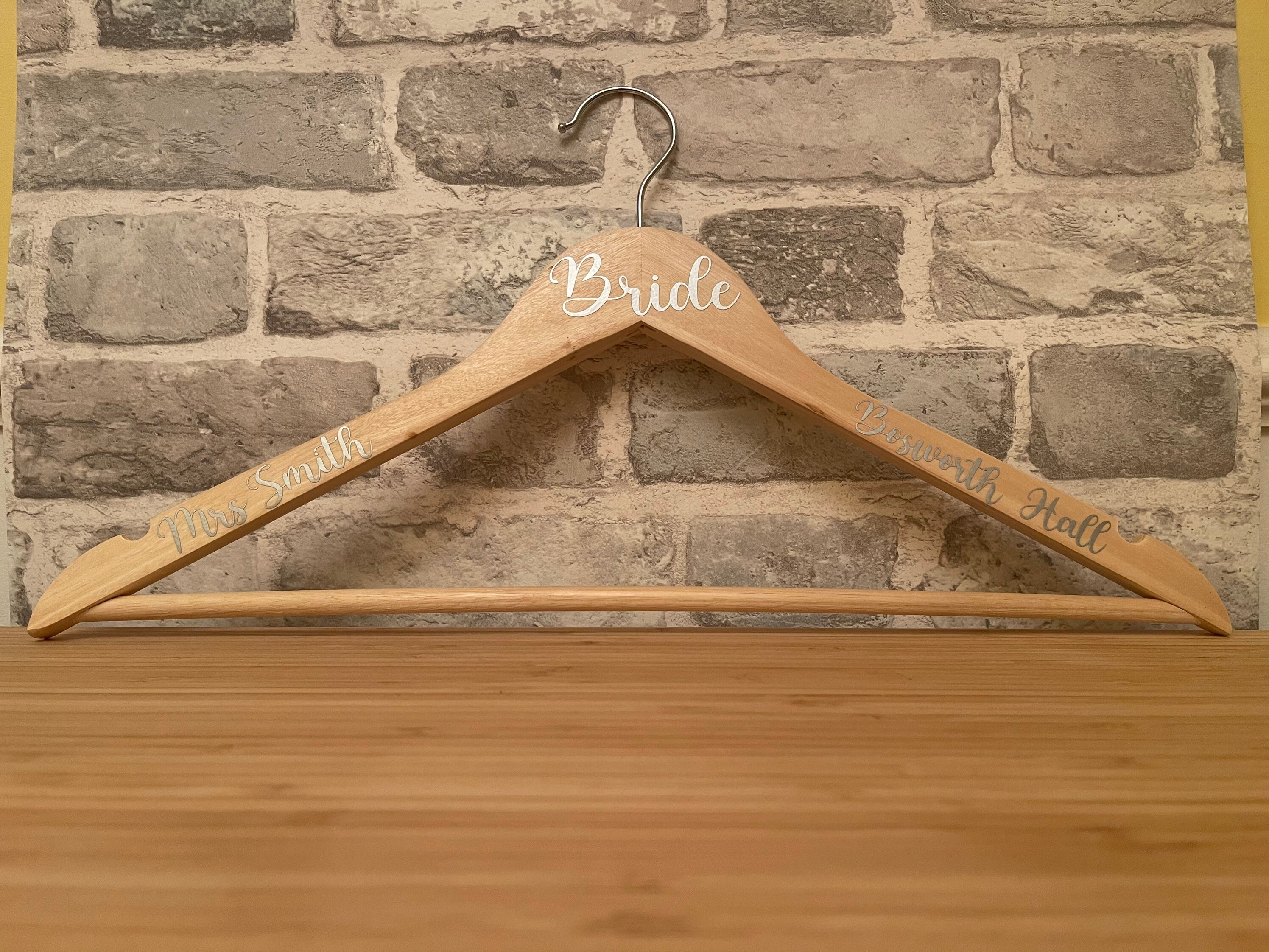 Wedding Coat Hangers Etsy