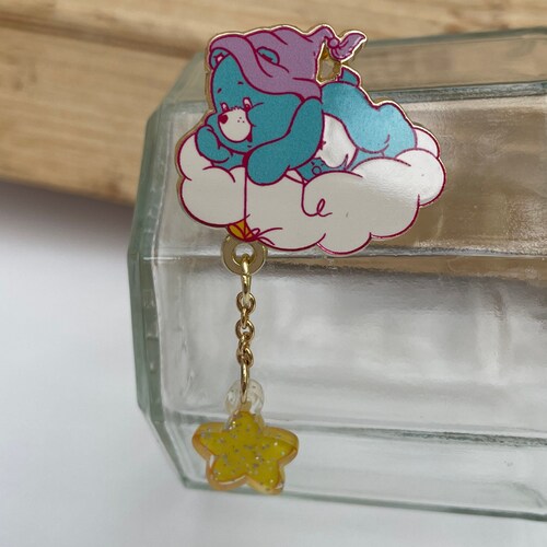 Gummy Care Bear Inspired Clay Pins Etsy