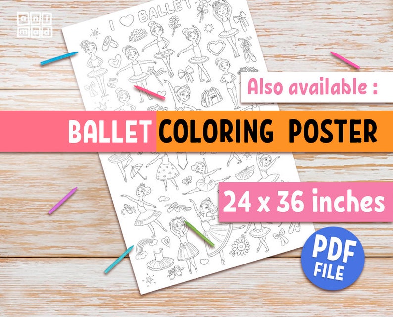 CHECKLIST BALLET Poses Printable Poster for Girls Little - Etsy Australia