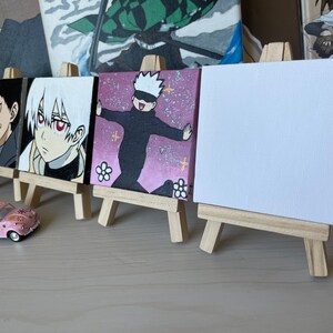 Mini pintura de anime personalizada