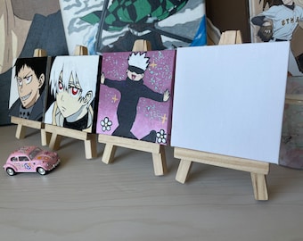 Custom Anime Mini Painting - Etsy UK