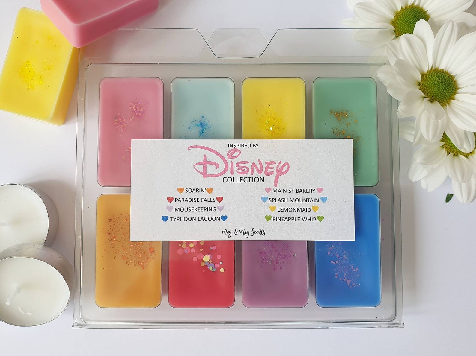DISNEY inspired wax melt selection box fragrance sample taster Etsy