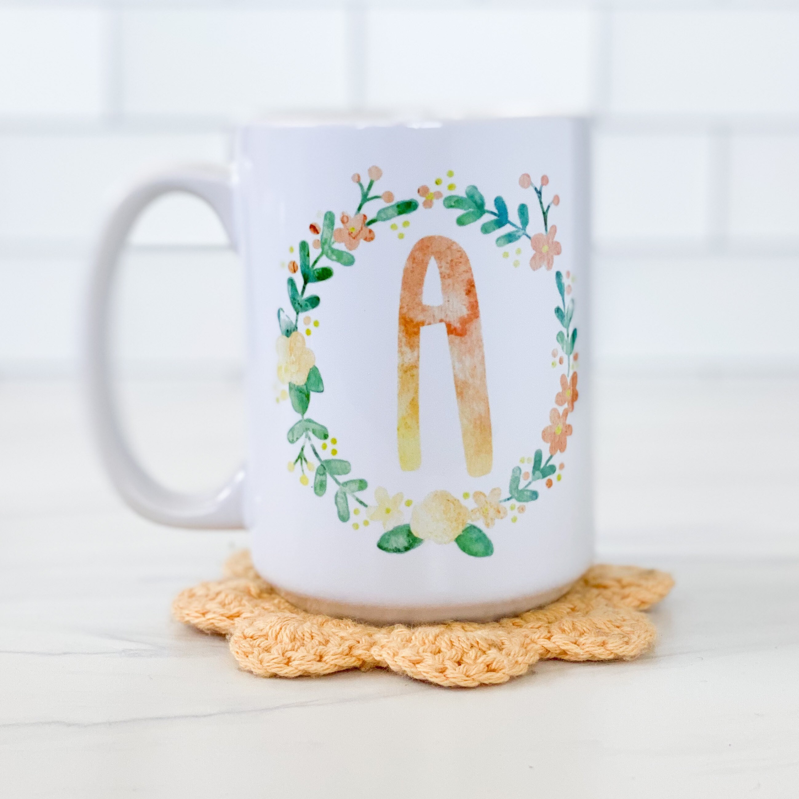Personalized letter mug initial mug coffee mug gifts for Etsy