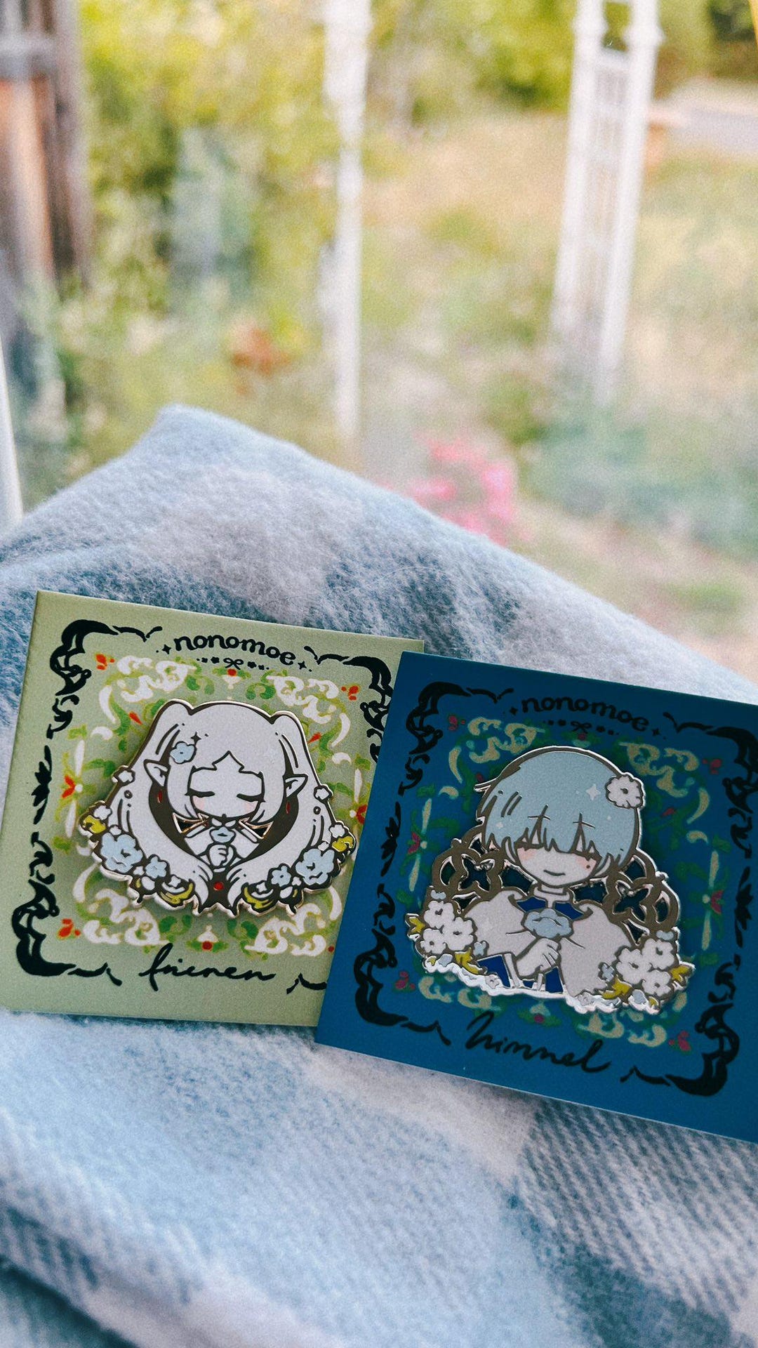 Frieren & Himmel Enamel Pin - Etsy.de