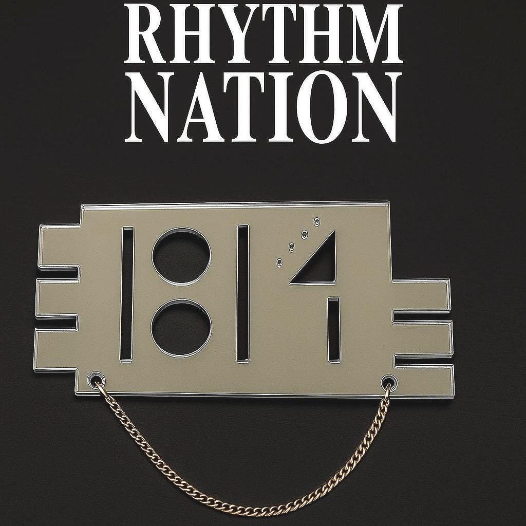 Janet Jackson Rhythm Nation Pin - Etsy