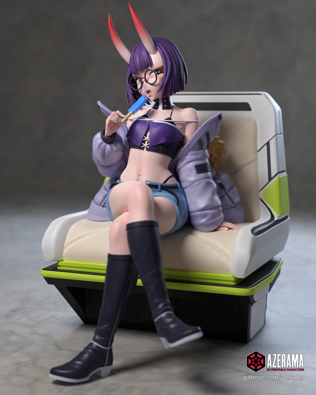 Shuten Douji (in modern chlotes) Figure