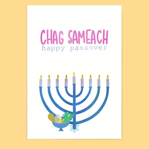 Chag Sameach Karte, Happy Pesover, Jüdische Karte, Jüdische Karte, jüdische Karte, jüdische Karte, jüdische Karte, Jüdische Festkarte, jüdische Ostern, Pesach