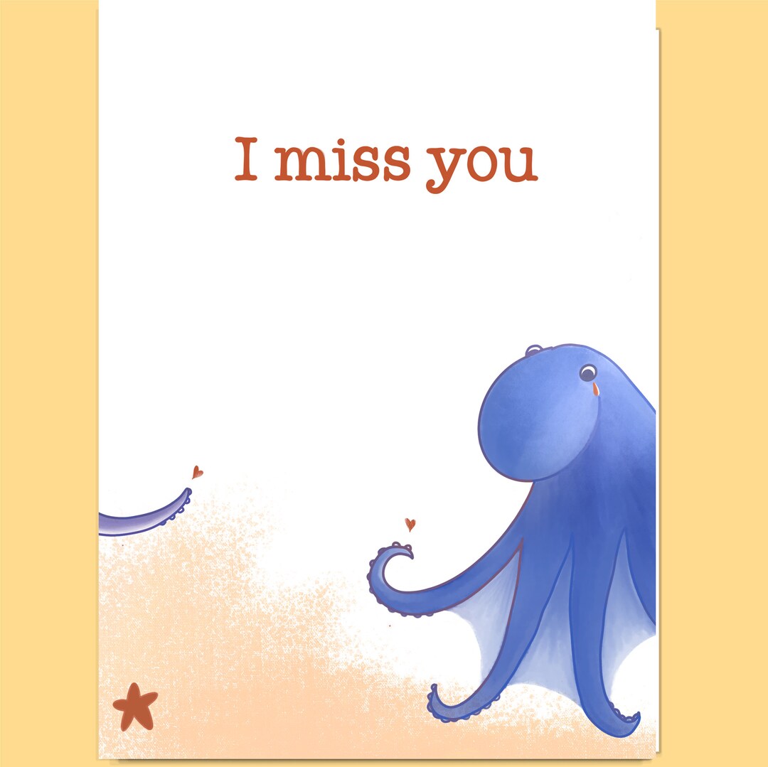 I Will Miss You Card Miss You Card Missing You I Miss You Long i-will-miss-you-card-miss-you-card-missing-you-i-miss-you-long