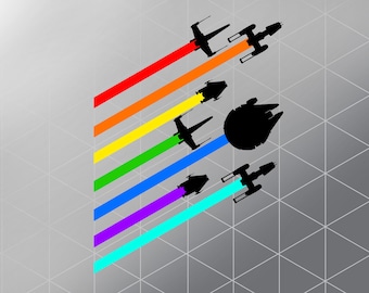 LGBTQ Svg Png, Death Star SVG, Lgbtq Pride Svg Png, Rainbow svg, Digital Download, Digital Vector File, SVG, Svg Cut File for Cricut