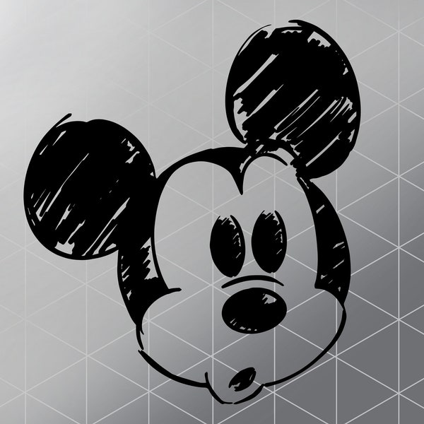 Mickey Mouse Svg - Etsy