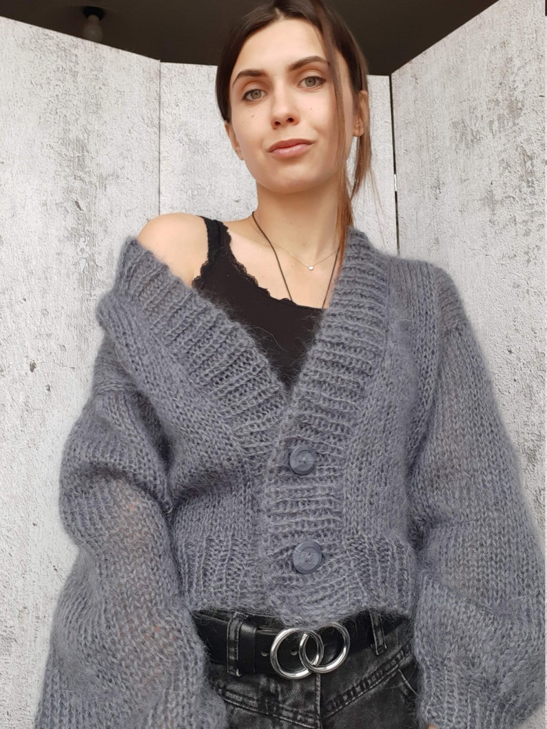 Knitted Cardigan Sweater Spring 2021 
