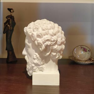 Marcus Aurelius: Memento Mori, Roman Stoic Emperor Bust | Ancient Rome | Office Decor Gift | Roman Empire | Skull | Stoicism | 20cm (8in)