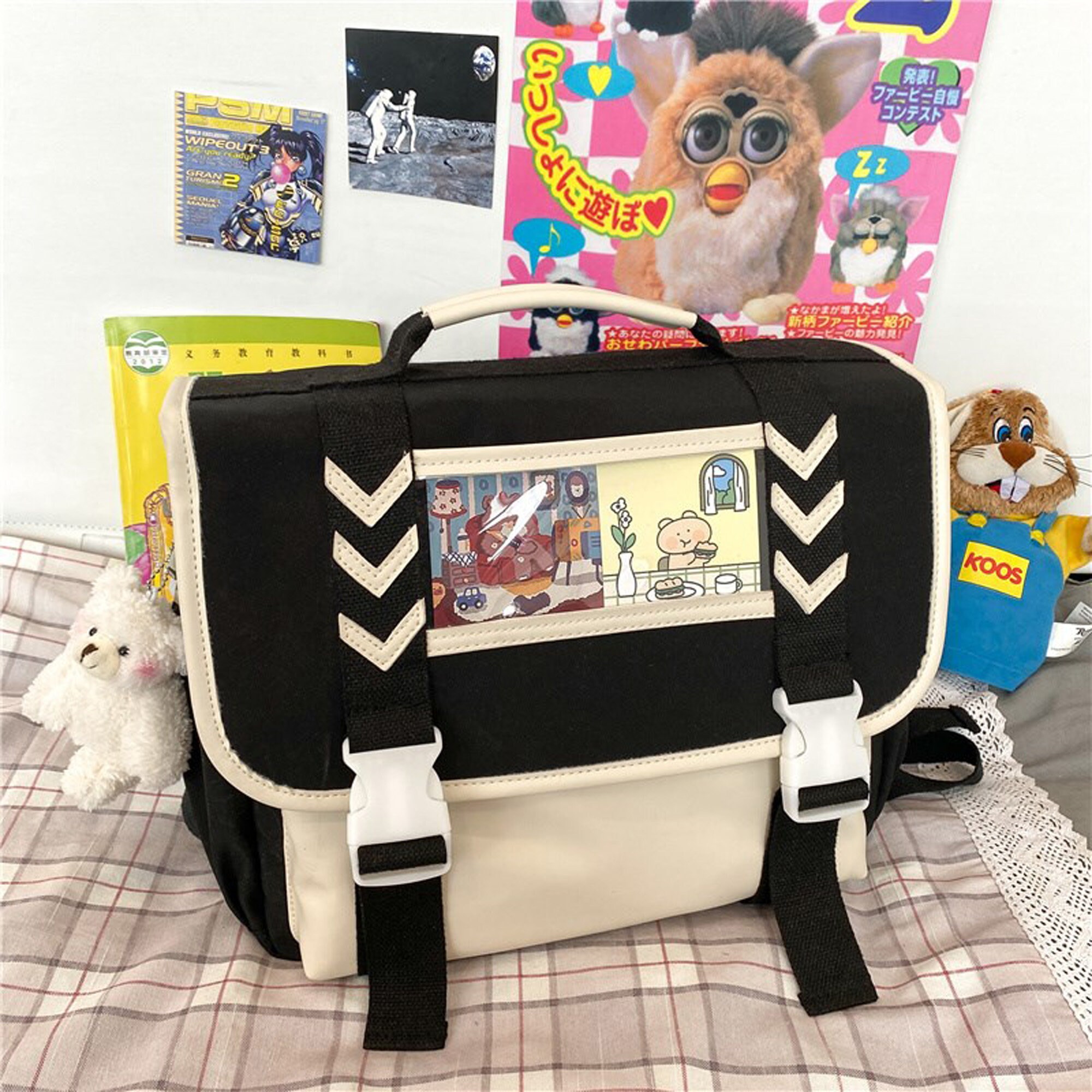 Anime Ita Bag Travel Shoulder Bag Laptop Backpack Women Etsy