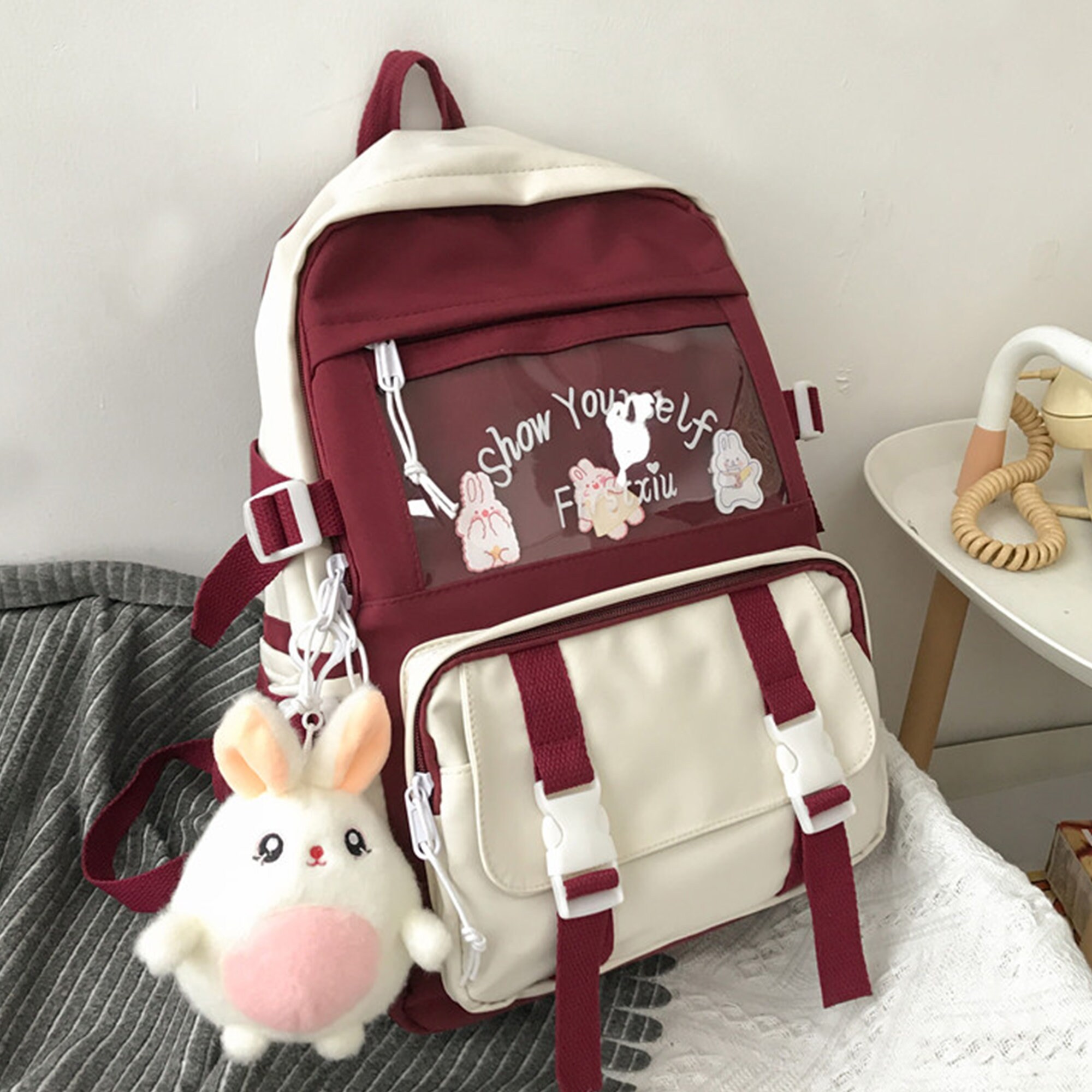 Ita Backpack Travel Laptop Backpack Large Anime Backpack Etsy
