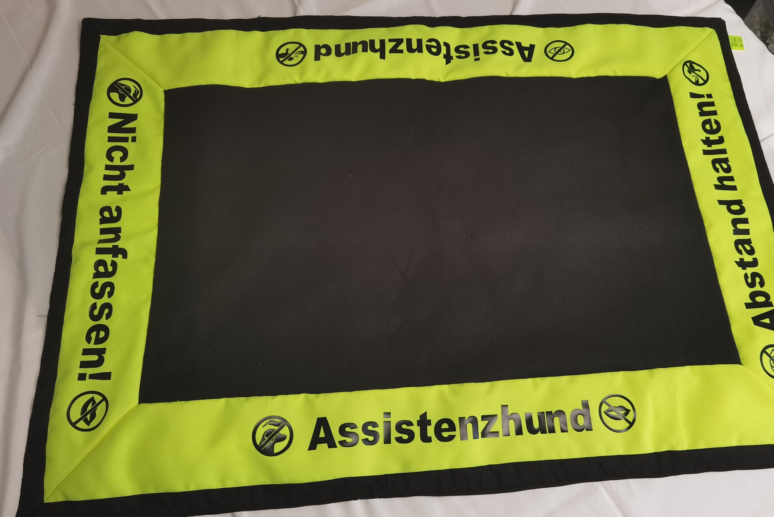 Dean & Tyler PTSD Hundepatch Mit Klett – 2 Stück, Schwarz-weiß, 10,2 X 3,8 Cm